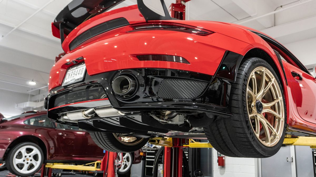 Porsche GT2 RS Race Exhaust